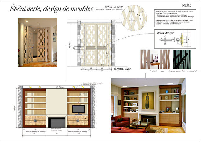 Architecture et décoration d'intérieur: Design de meubles 