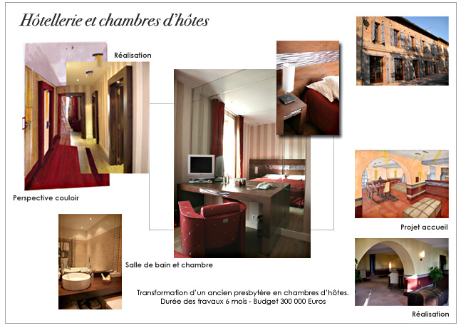 Architecture et décoration d'intérieur : Chambres d’hôtes